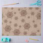 FTF Monochrome Tissue Paper in Earth Tones 薄葉紙 (クラフト)
