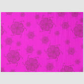 FTF Monochrome Tissue Paper in Hot Pink 薄葉紙 (正面)