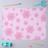 FTF Monochrome Tissue Paper in Pink 薄葉紙 (クラフト)