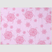 FTF Monochrome Tissue Paper in Pink 薄葉紙 (正面)
