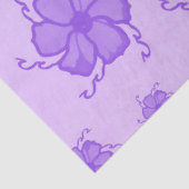 FTF Monochrome Tissue Paper in Purple 薄葉紙 (詳細)