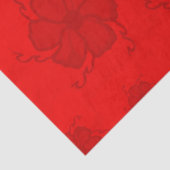 FTF Monochrome Tissue Paper in Red 薄葉紙 (詳細)