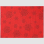 FTF Monochrome Tissue Paper in Red 薄葉紙 (正面)