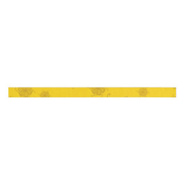 FTF Moonochrome Grosgrain Ribbon in Yellow グログランリボン