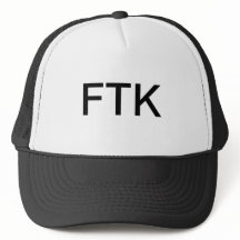 FTKのトラック運転手の帽子