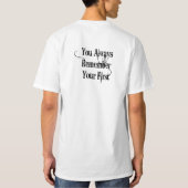 FTOロゴ/覚えるTシャツ Tシャツ (裏面)