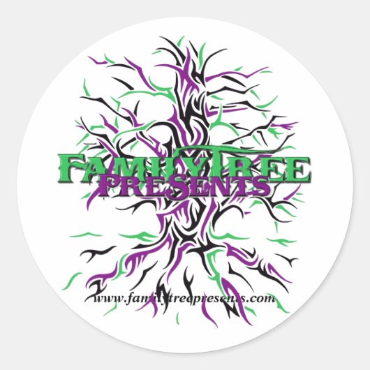 FTPスタンプ ラウンドシール (正面)