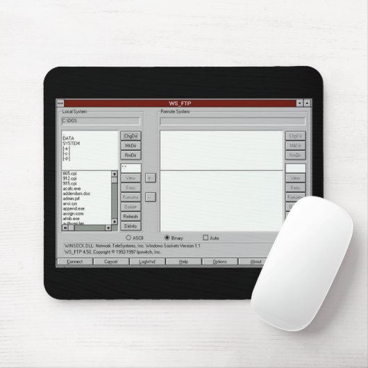 FTP circa 1997 - mosepad マウスパッド (マウス)