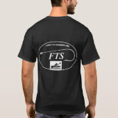 FTSのカヤック Tシャツ (裏面)