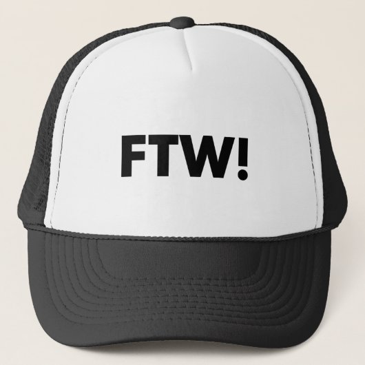 FTW! 勝利のため! キャップ (正面)
