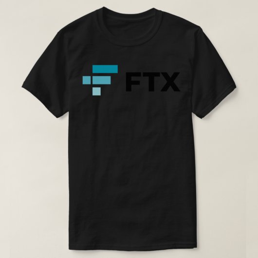 FTXコイン暗号通貨FTT暗号Tシャツ Tシャツ (デザイン正面)