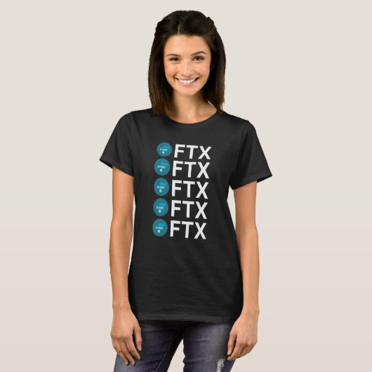 Ftxデリバティブ交換Nft投資家と暗号T Tシャツ (正面フル)