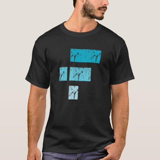 FTXトークン暗号資産FTX仮想通貨 Tシャツ (正面)