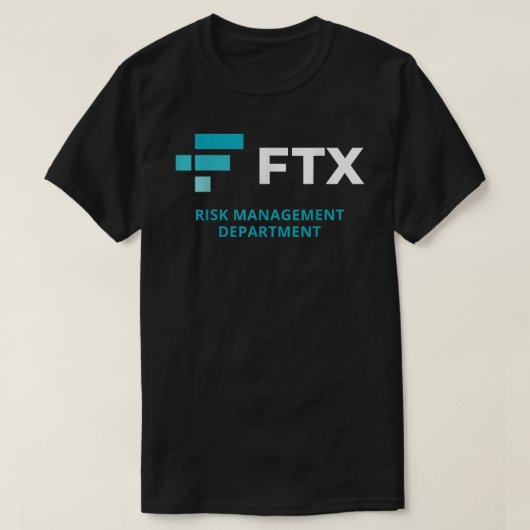 FTXリスク管理部門 Tシャツ (デザイン正面)