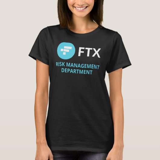 FTXリスク管理部門 Tシャツ (正面)