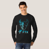 FTX US暗号通貨FTXコイントークン Tシャツ (正面フル)