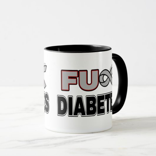 FU糖尿病 マグカップ (正面右)