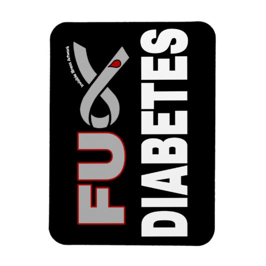 FU糖尿病 マグネット (縦)