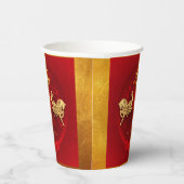 FU運中国の転灯の馬の年の挨拶PC02 紙コップ (右)