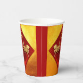 FU運中国の転灯ランタン年間パーティーPC01 紙コップ (右)