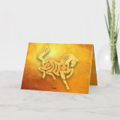 FU運中国の転灯馬の年の挨拶GC1 シーズンカード (裏面)