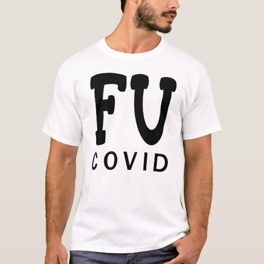 FU コロナ Tシャツ (正面)