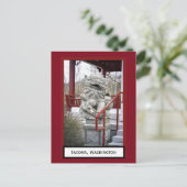 Fu 中国の Dog Tacoma、ワシントン葉書 ポストカード (スタンド正面)