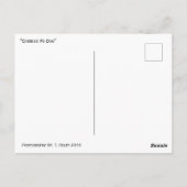 Fu 中国の Dog Tacoma、ワシントン葉書 ポストカード (裏面)