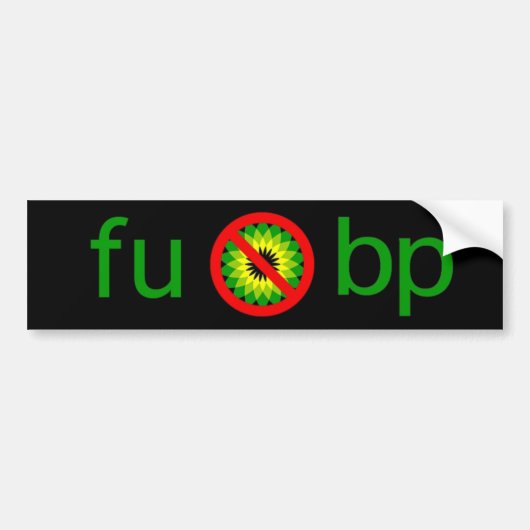 fu bp バンパーステッカー (正面)