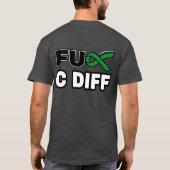 FU C DIFF Tシャツ (裏面)