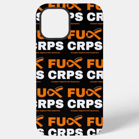 FU CRPS  iPhoneケース (裏面)