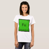 Fu - FFFFUUUUUUU おもしろ元素 Meme 化学Tシャツ Tシャツ (正面フル)