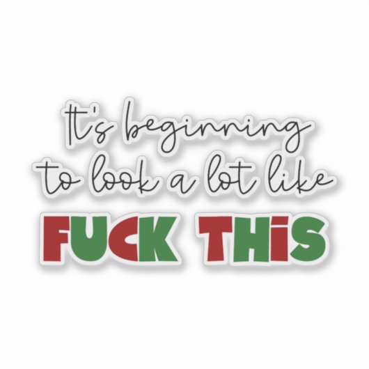 fu*kに似て来た シール (正面)