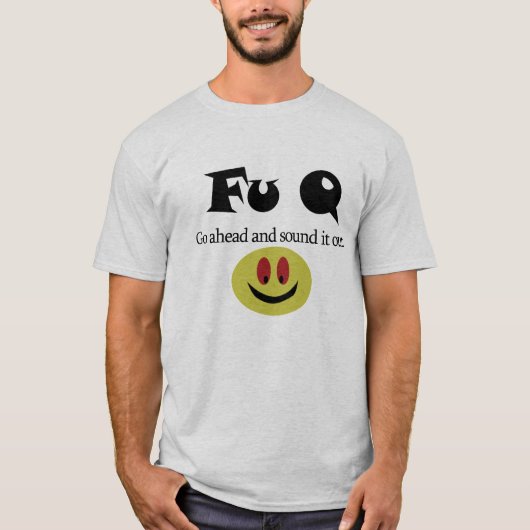 Fu Qのティー Tシャツ (正面)