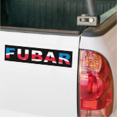 FUBAR バンパーステッカー (トラック上)