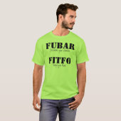 Fubar/Fitfo Tシャツ (正面フル)