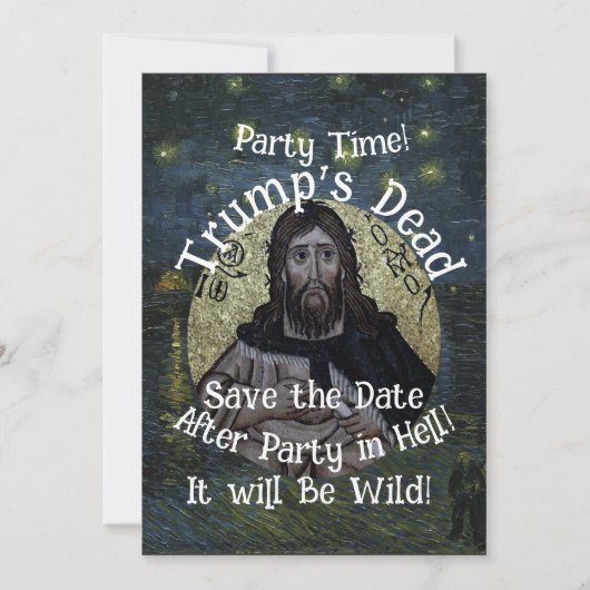 Fubar Republican Party Election Vote USA Trump Tee 招待状 (正面)