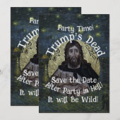 Fubar Republican Party Election Vote USA Trump Tee 招待状 (正面/裏面)