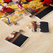 Fubby bruiloft met cupido die voor liefde zorgt. ジグソーパズル (側面)