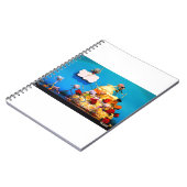 Fubby bruiloft met cupido die voor liefde zorgt. ノートブック (左側)