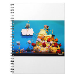 Fubby bruiloft met cupido die voor liefde zorgt. ノートブック