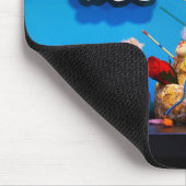 Fubby bruiloft met cupido die voor liefde zorgt. マウスパッド (コーナー)