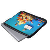 Fubby bruiloft met cupido die voor liefde zorgt. ラップトップスリーブ (正面下部)