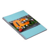 Fubby creaties die Paso Doble dansen en muziek mak ノートブック (右側)