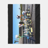 Fubby die schaakspel spelen. フリースブランケット (正面)