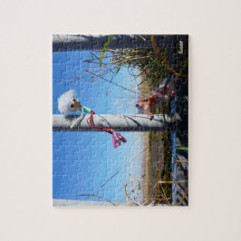 Fubby fantasie, op de vlucht voor een dier. ジグソーパズル