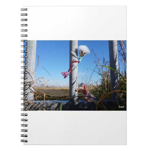 Fubby fantasie, op de vlucht voor een dier. ノートブック (正面)