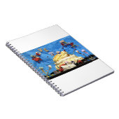 Fubby feest met taart en bruidspaar. ノートブック (右側)