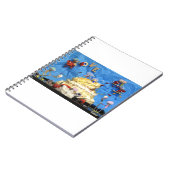 Fubby feest met taart en bruidspaar. ノートブック (左側)