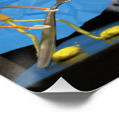 Fubby feest met taart en bruidspaar. ポスター (コーナー)